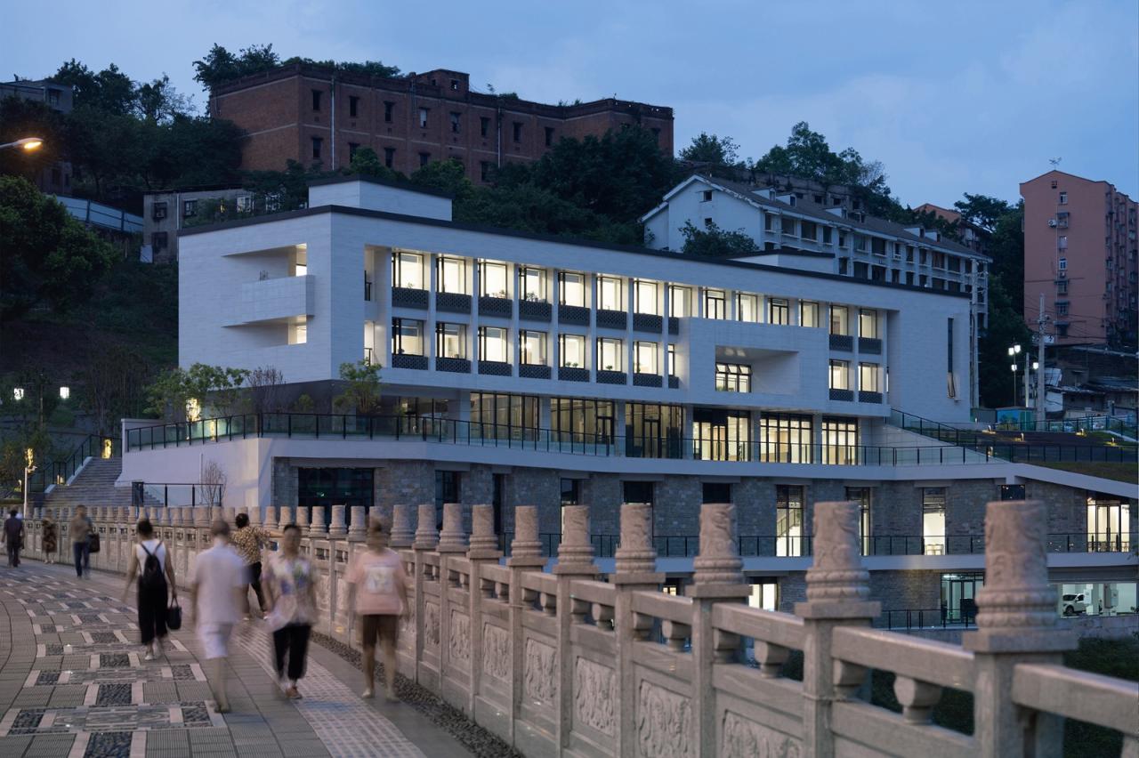 BIM建筑|磁器口服务中心 / 重庆悦集建筑设计 BIM建筑|磁器口服务中心 / 重庆悦集建筑设计