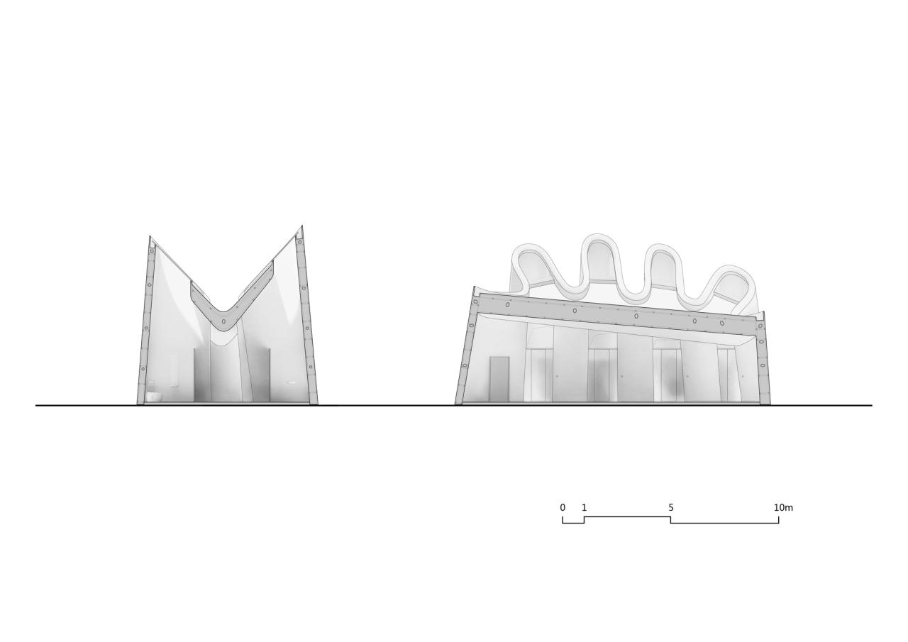 BIM建筑|天光洗手堂 / 众建筑 BIM建筑|天光洗手堂 / 众建筑