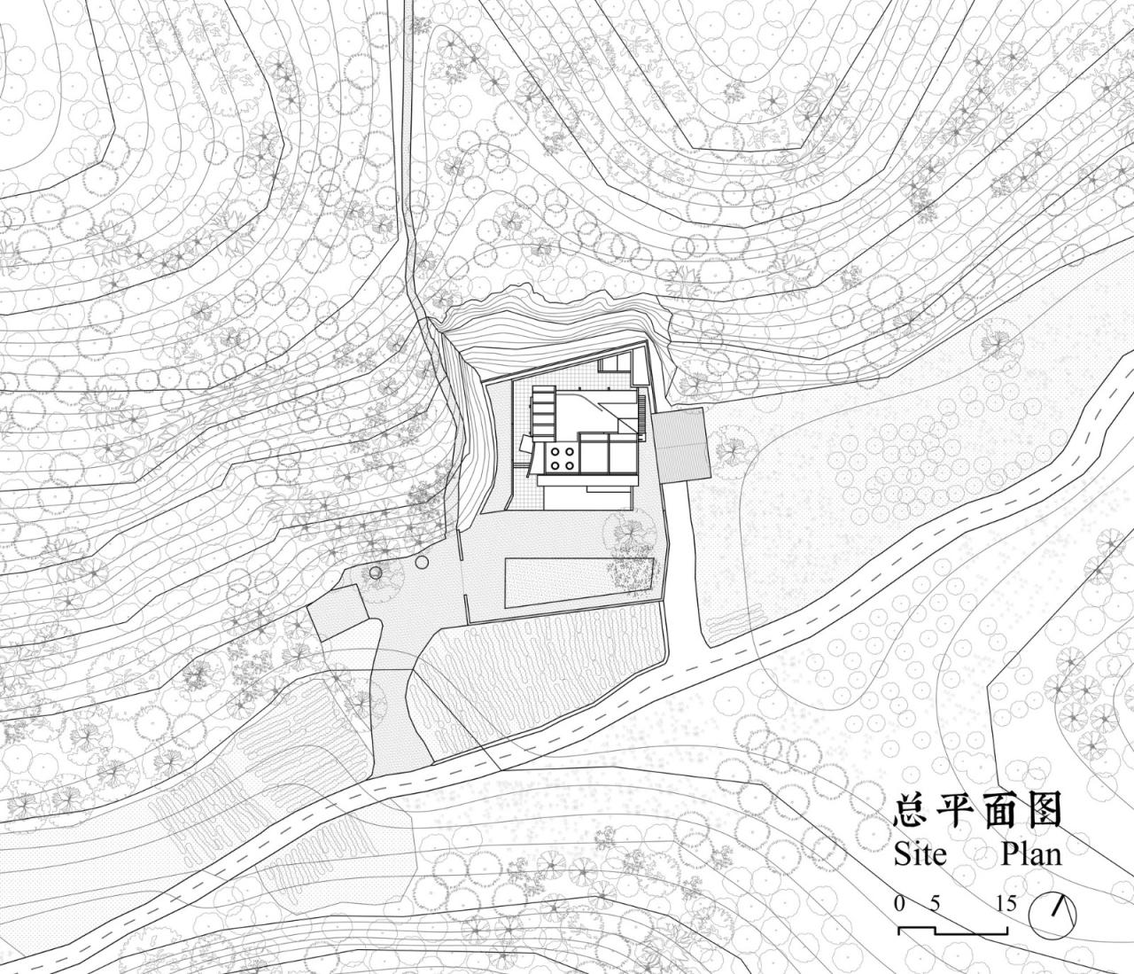 BIM建筑|崖之家 / 郦文曦建筑事务所 BIM建筑|崖之家 / 郦文曦建筑事务所