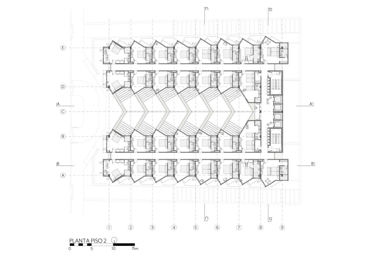 BIM建筑|BA’RA 酒店 / Plan:b arquitectos BIM建筑|BA’RA 酒店 / Plan:b arquitectos
