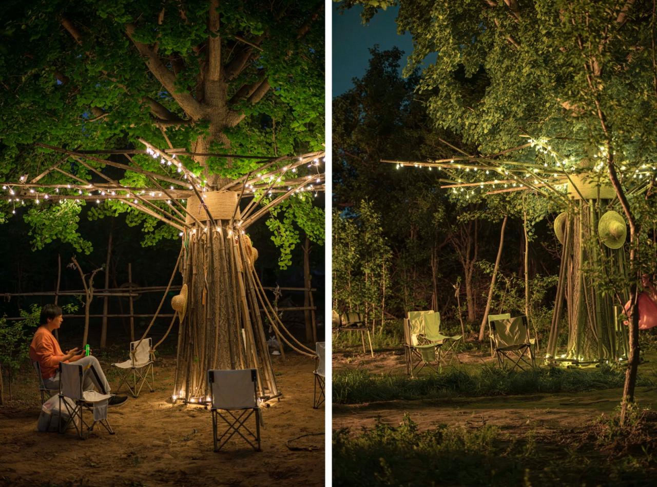 BIM建筑|拥抱可持续:竹装置 Tree of Life / UK Studio BIM建筑|拥抱可持续:竹装置 Tree of Life / UK Studio