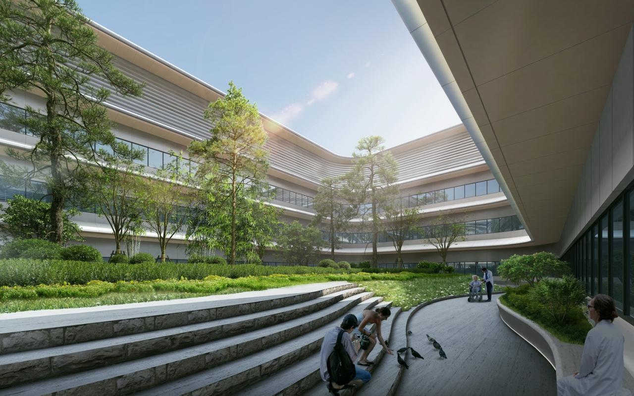 BIM建筑|以山水动脉形塑医校综合体:南方科技大学医学院及 南方科技大学附属医院 / 盖博建筑设计事务所 BIM建筑|以山水动脉形塑医校综合体:南方科技大学医学院及 南方科技大学附属医院 / 盖博建筑设计事务所