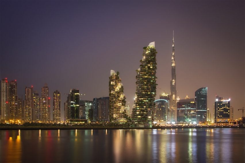 BIM建筑|博埃里为迪拜设计垂直森林塔楼 BIM建筑|博埃里为迪拜设计垂直森林塔楼
