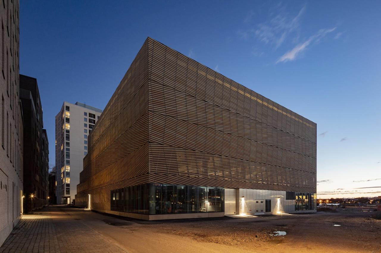 BIM建筑|梯田停车场 Saukonlaituri / ALA Architects BIM建筑|梯田停车场 Saukonlaituri / ALA Architects
