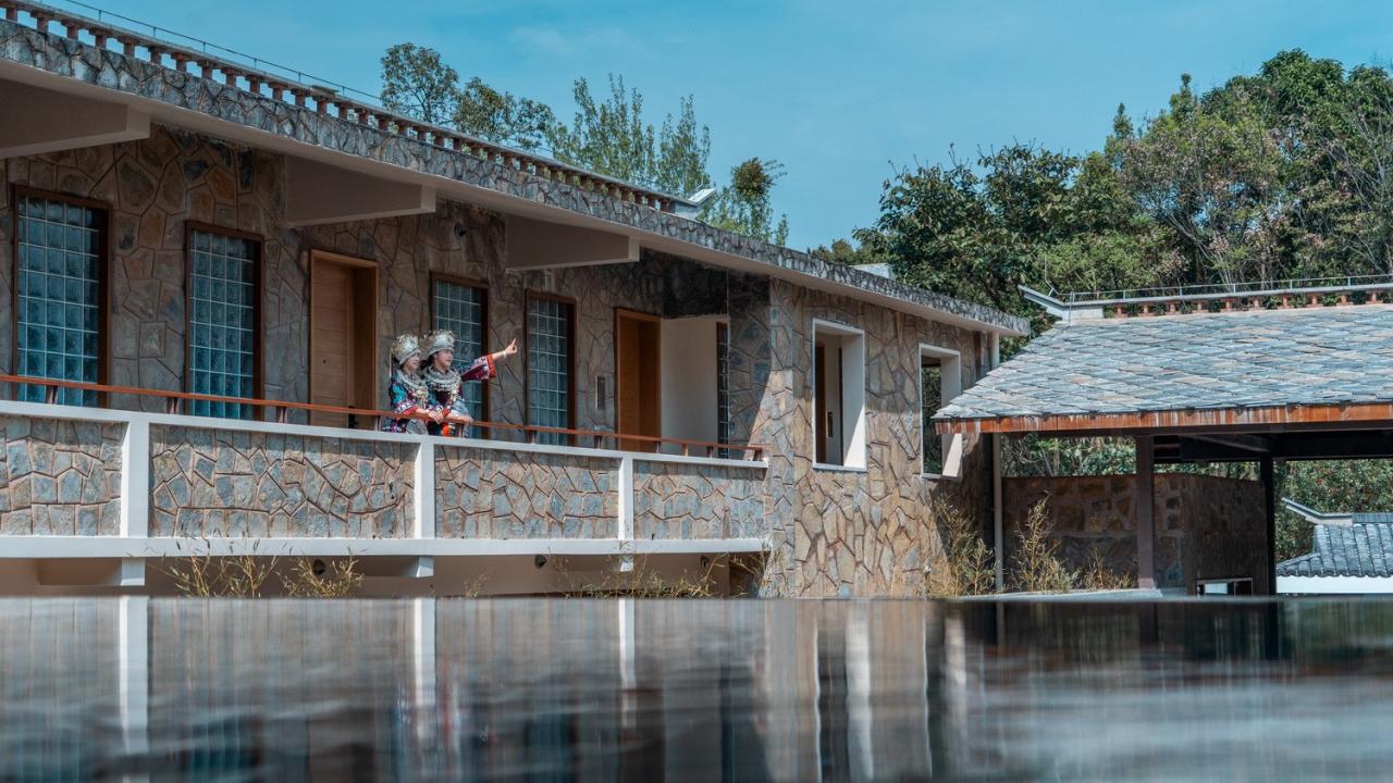 BIM建筑|瀑布下的诗意栖居:尧珈•瀑布村 /上海尧舜建筑设计有限公司 BIM建筑|瀑布下的诗意栖居:尧珈•瀑布村 /上海尧舜建筑设计有限公司