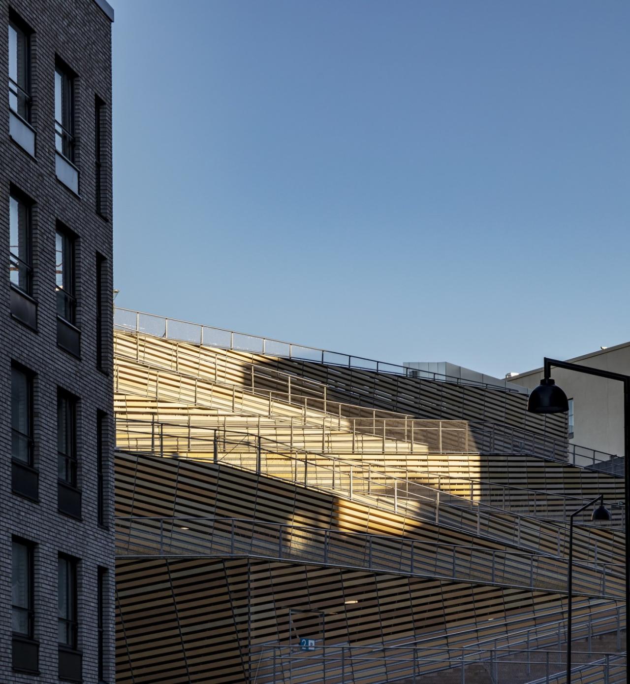 BIM建筑|梯田停车场 Saukonlaituri / ALA Architects BIM建筑|梯田停车场 Saukonlaituri / ALA Architects
