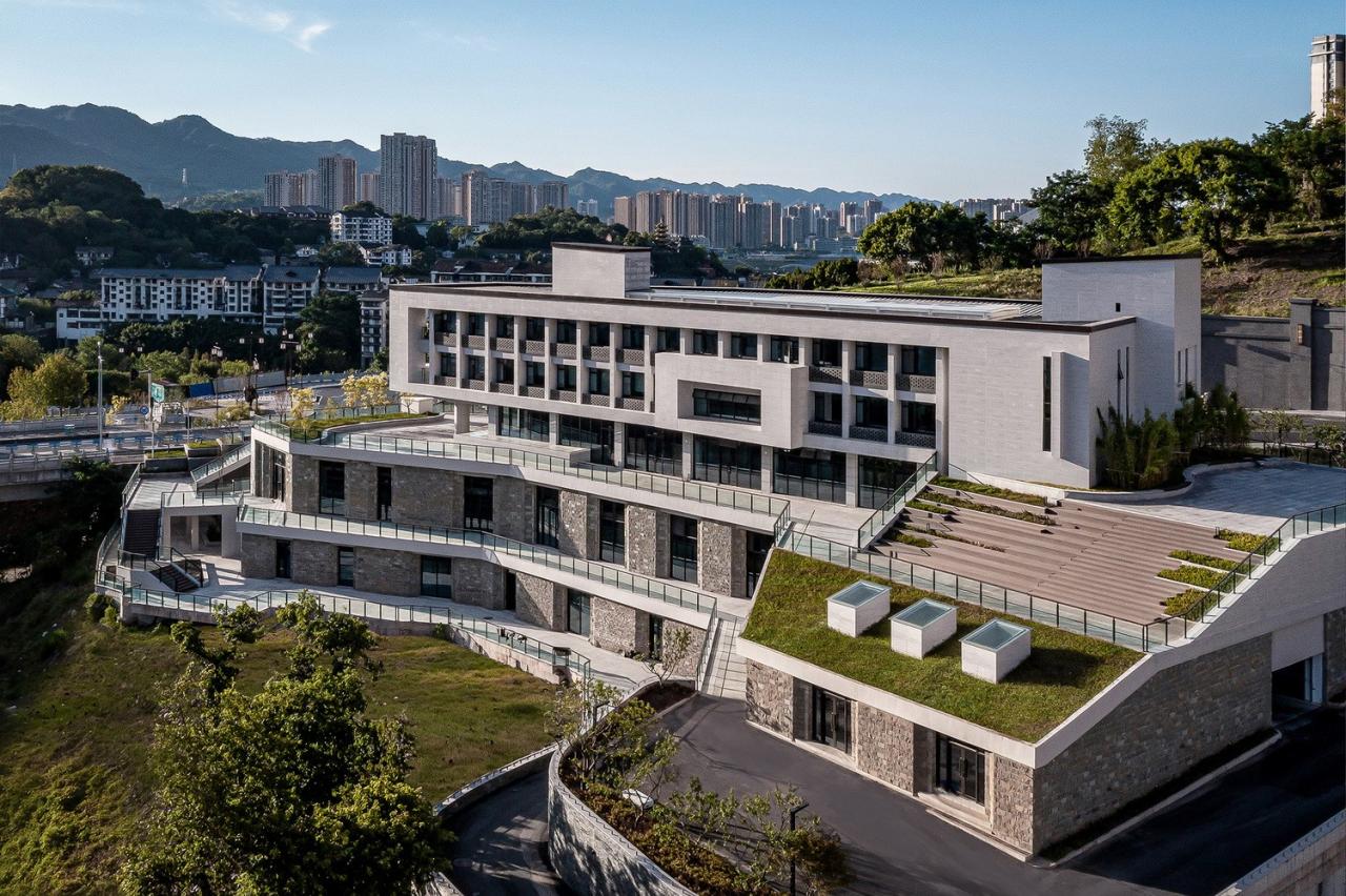 BIM建筑|磁器口服务中心 / 重庆悦集建筑设计 BIM建筑|磁器口服务中心 / 重庆悦集建筑设计
