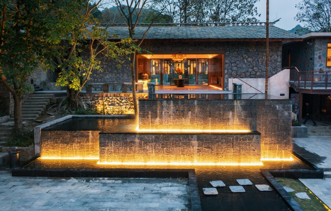 BIM建筑|瀑布下的诗意栖居:尧珈•瀑布村 /上海尧舜建筑设计有限公司 BIM建筑|瀑布下的诗意栖居:尧珈•瀑布村 /上海尧舜建筑设计有限公司