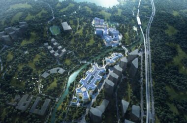 BIM建筑|以山水动脉形塑医校综合体:南方科技大学医学院及 南方科技大学附属医院 / 盖博建筑设计事务所-BIM建筑网