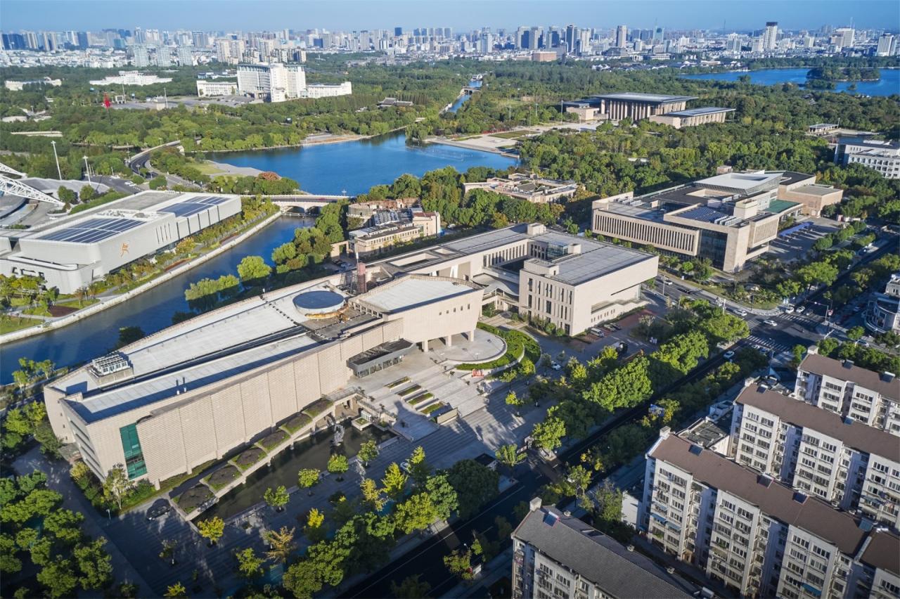 BIM建筑|“纪念空间的更新重塑”嘉兴博物馆图书馆改扩建 / 秦洛峰-STI Studio+浙江省院 BIM建筑|“纪念空间的更新重塑”嘉兴博物馆图书馆改扩建 / 秦洛峰-STI Studio+浙江省院