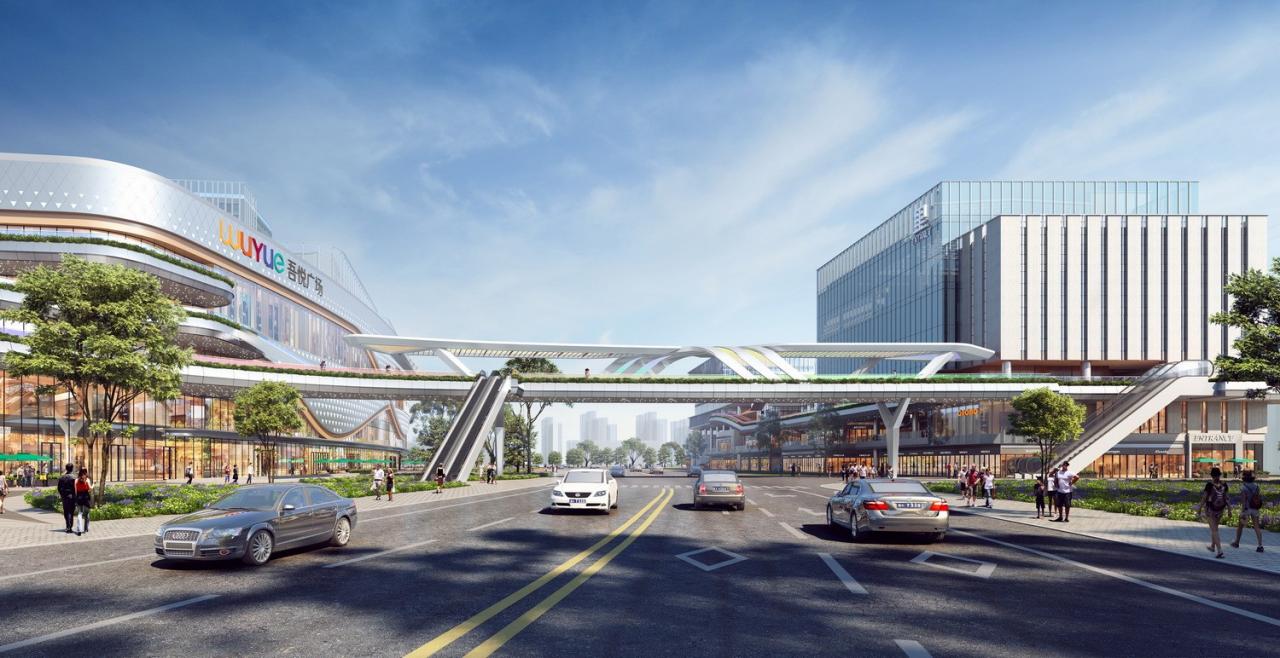 BIM建筑|山水之城·泰汶城市广场 / 简和建筑 BIM建筑|山水之城·泰汶城市广场 / 简和建筑