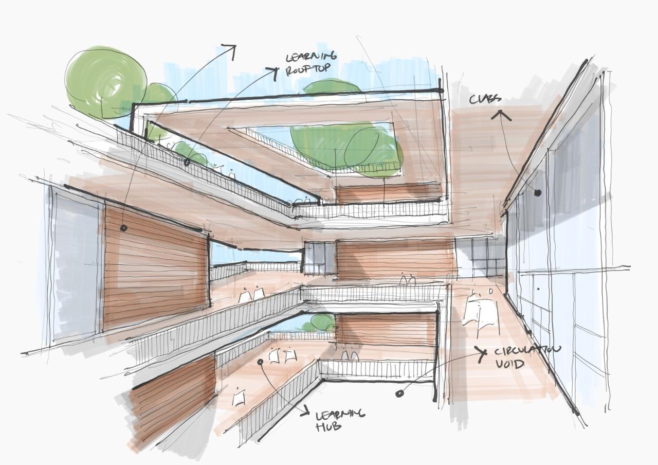 BIM建筑|拥抱童真的“绿野小镇” 原创 :杭州钱江新城的未来校园 / 10 Design BIM建筑|拥抱童真的“绿野小镇” 原创 :杭州钱江新城的未来校园 / 10 Design