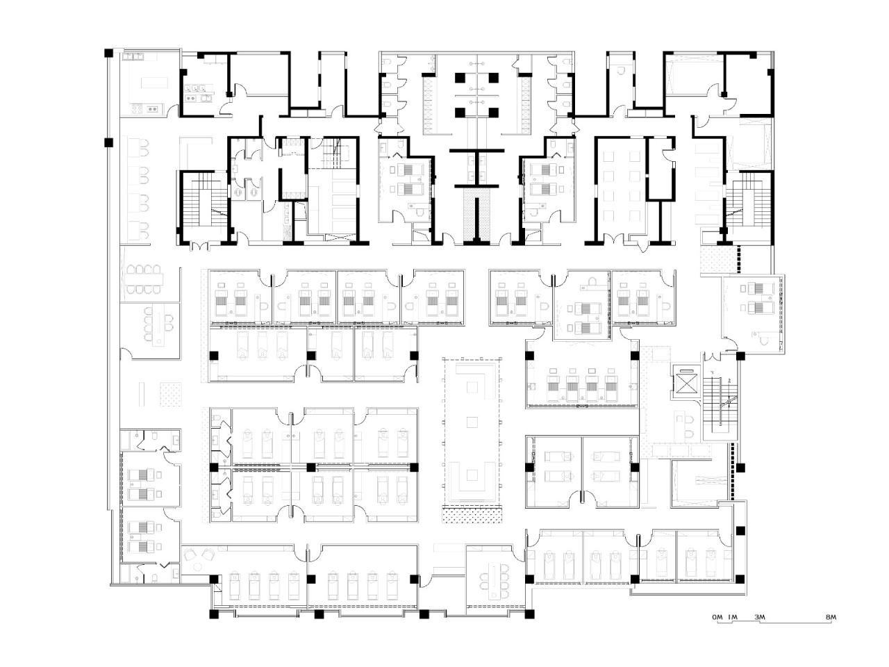 BIM建筑|内向理疗SPA,沈阳 / 素造建筑 BIM建筑|内向理疗SPA,沈阳 / 素造建筑