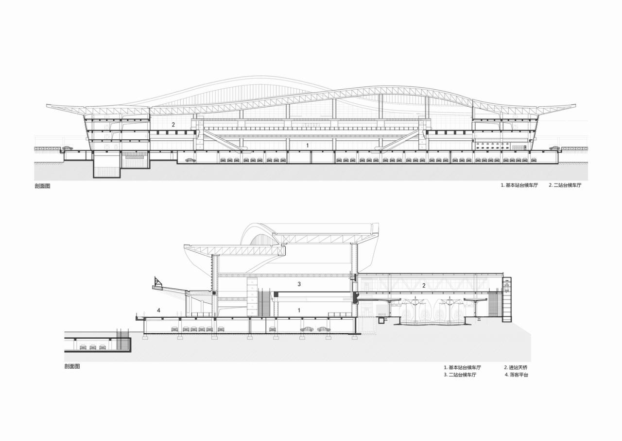 BIM建筑|新建沪渝蓉高铁武宜段——汉川东站 / 中南建筑设计院股份有限公司 BIM建筑|新建沪渝蓉高铁武宜段——汉川东站 / 中南建筑设计院股份有限公司