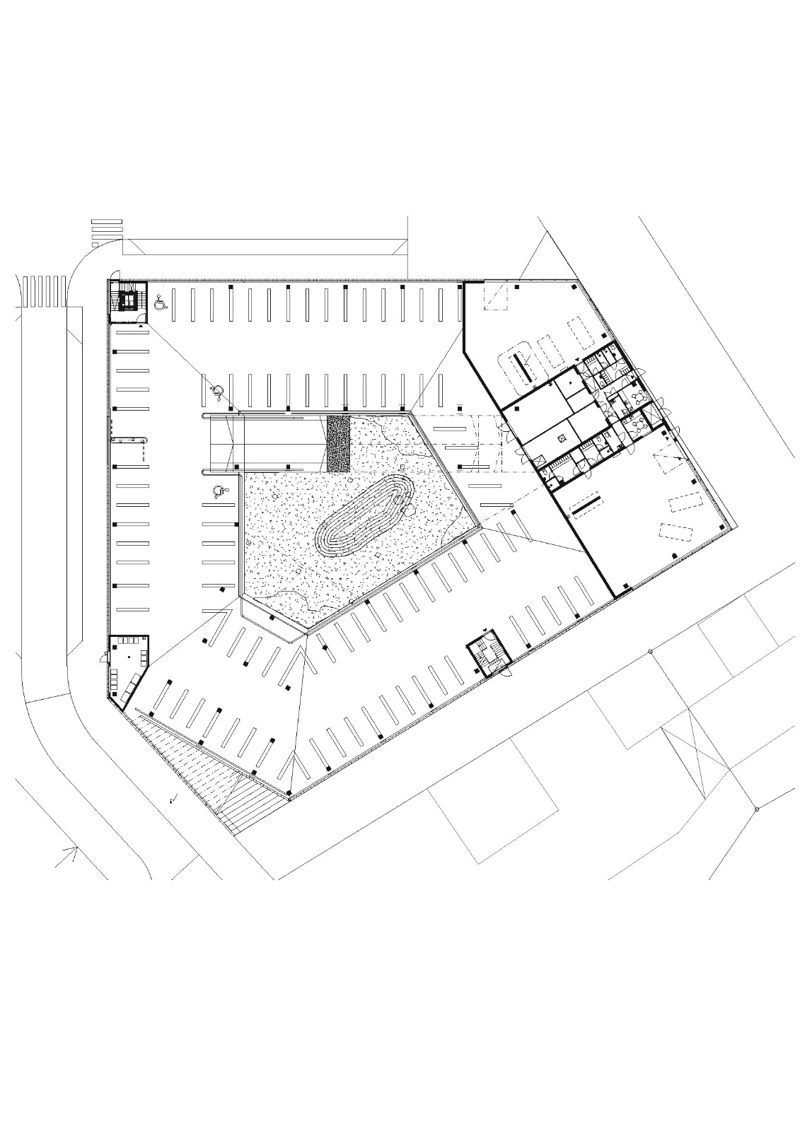 BIM建筑|梯田停车场 Saukonlaituri / ALA Architects BIM建筑|梯田停车场 Saukonlaituri / ALA Architects