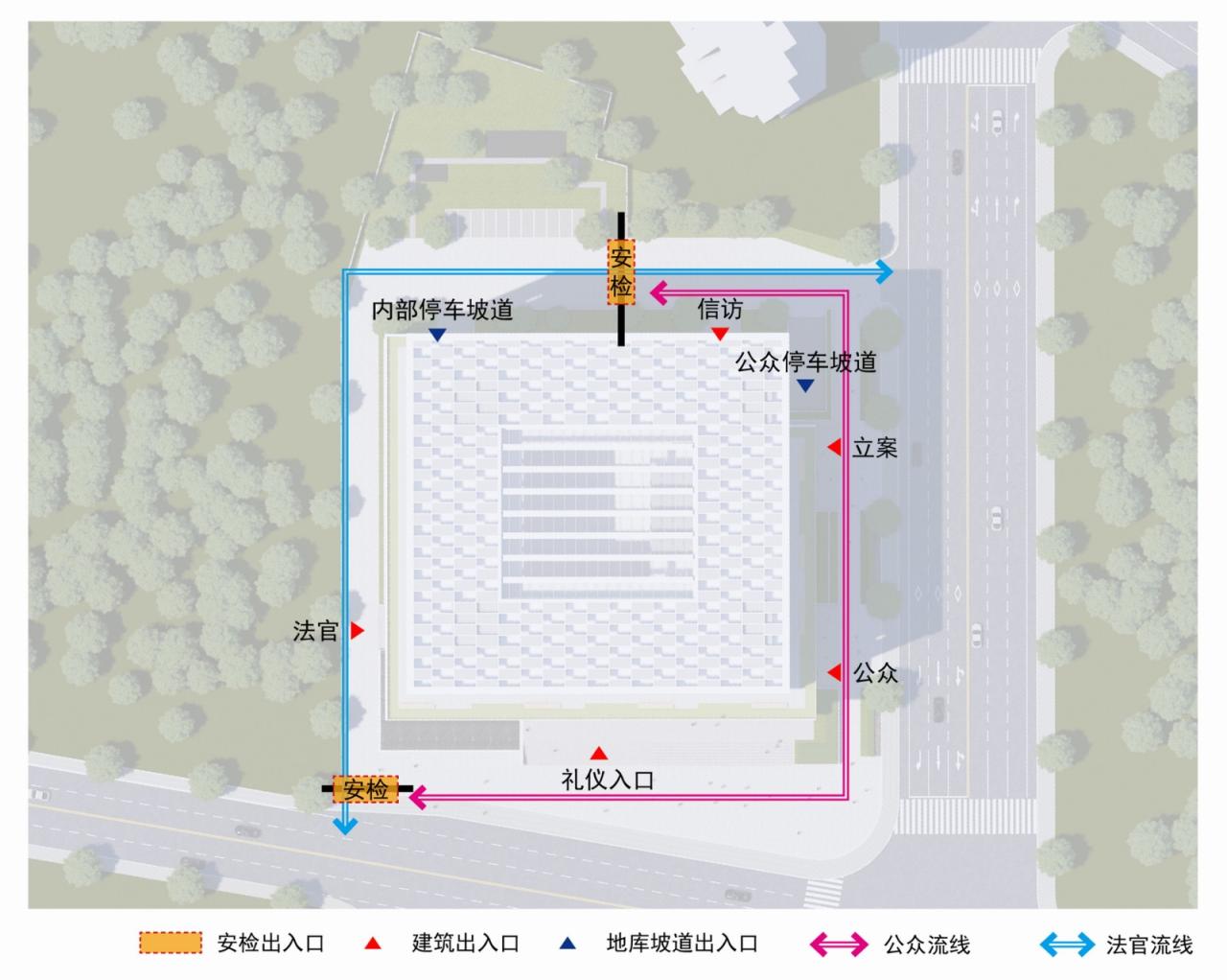 BIM建筑|凝固的正义•常州市中级人民法院扩建 / 简和建筑 BIM建筑|凝固的正义•常州市中级人民法院扩建 / 简和建筑