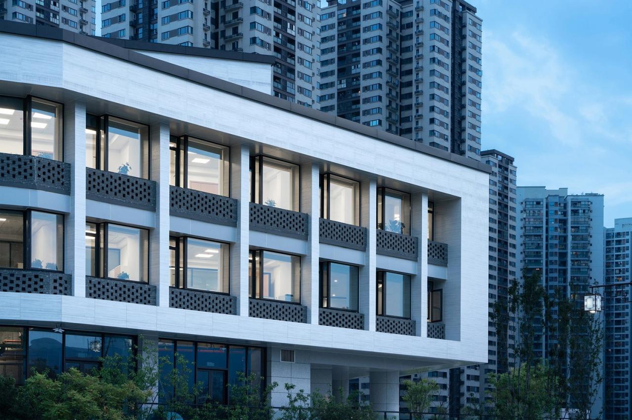BIM建筑|磁器口服务中心 / 重庆悦集建筑设计 BIM建筑|磁器口服务中心 / 重庆悦集建筑设计