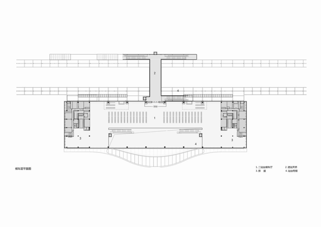 BIM建筑|新建沪渝蓉高铁武宜段——汉川东站 / 中南建筑设计院股份有限公司 BIM建筑|新建沪渝蓉高铁武宜段——汉川东站 / 中南建筑设计院股份有限公司