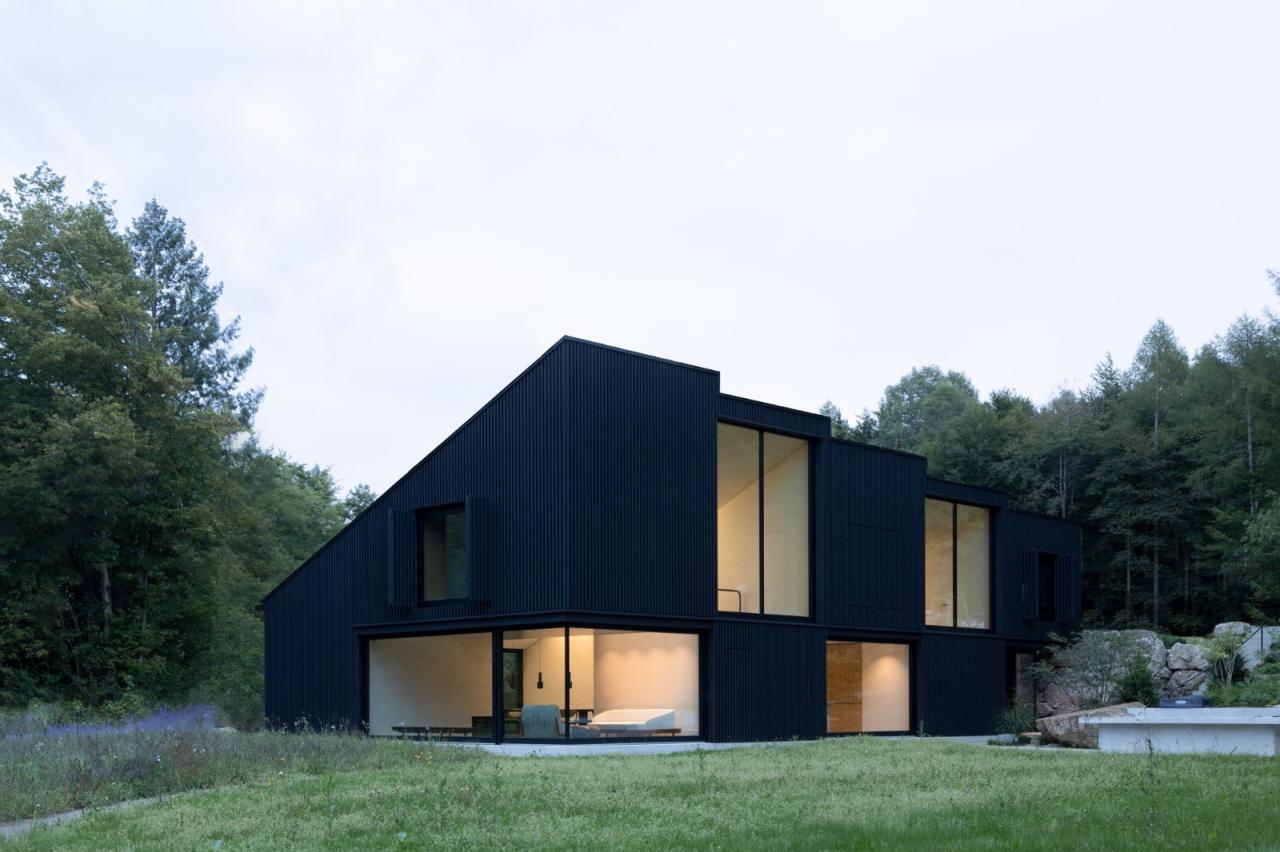 BIM建筑|木质立方体,湖边木屋 / Appels Architekten BIM建筑|木质立方体,湖边木屋 / Appels Architekten
