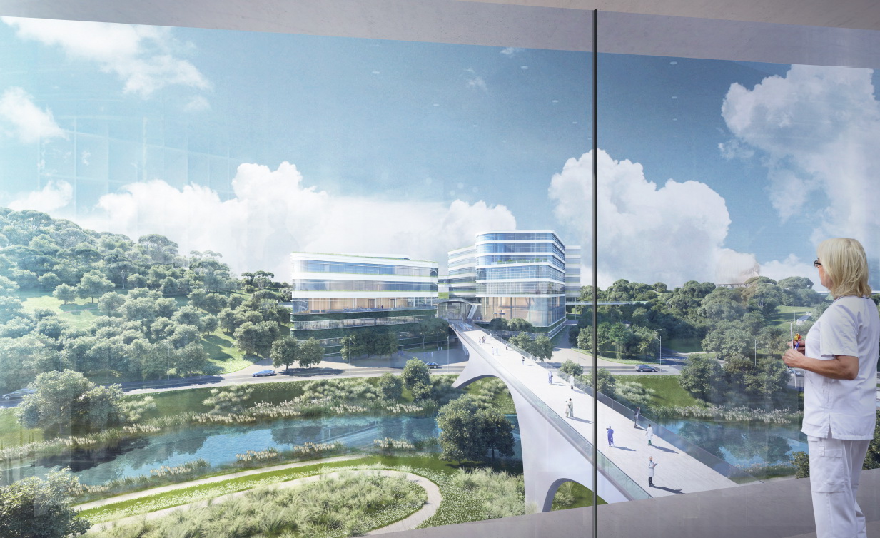 BIM建筑|以山水动脉形塑医校综合体:南方科技大学医学院及 南方科技大学附属医院 / 盖博建筑设计事务所 BIM建筑|以山水动脉形塑医校综合体:南方科技大学医学院及 南方科技大学附属医院 / 盖博建筑设计事务所