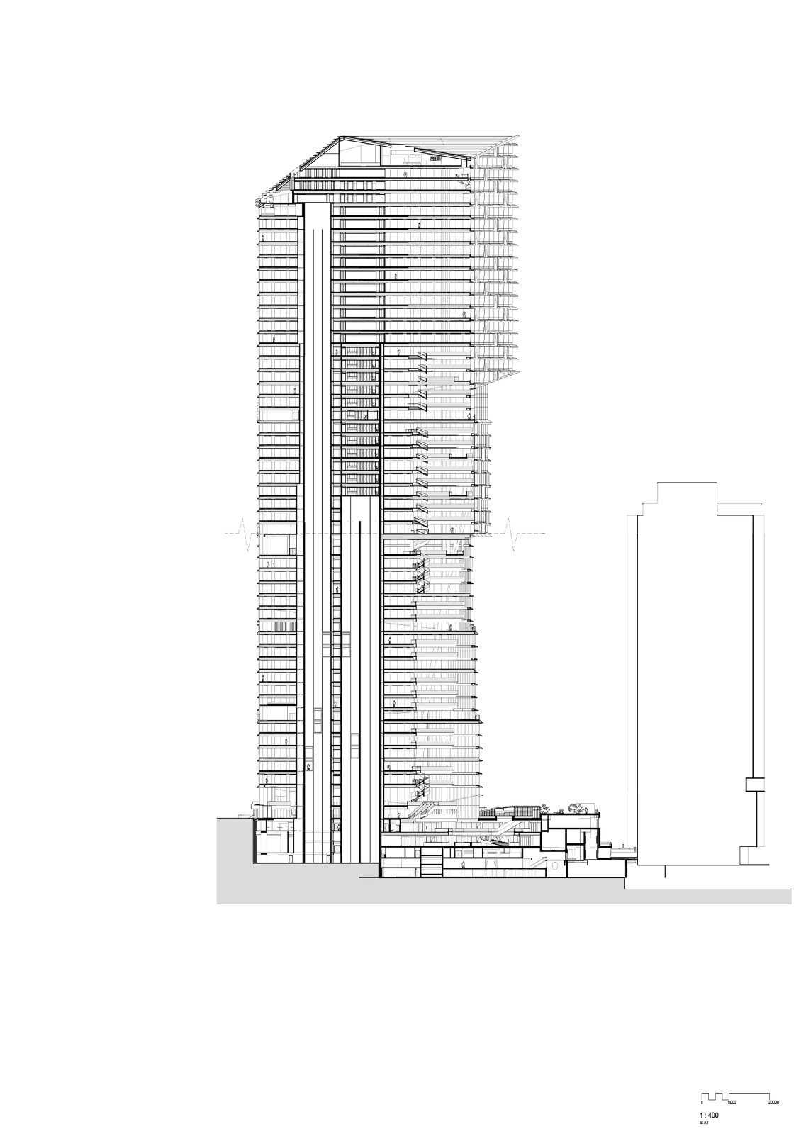 BIM建筑|首个塔楼改造 Quay Quarter,‘嫁接’新楼板 / 3XN BIM建筑|首个塔楼改造 Quay Quarter,‘嫁接’新楼板 / 3XN