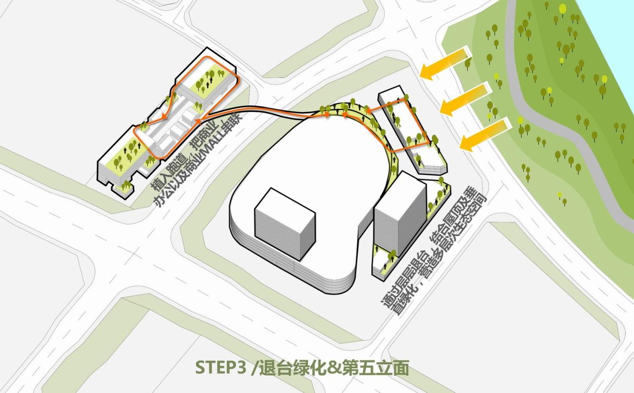 BIM建筑|山水之城·泰汶城市广场 / 简和建筑 BIM建筑|山水之城·泰汶城市广场 / 简和建筑