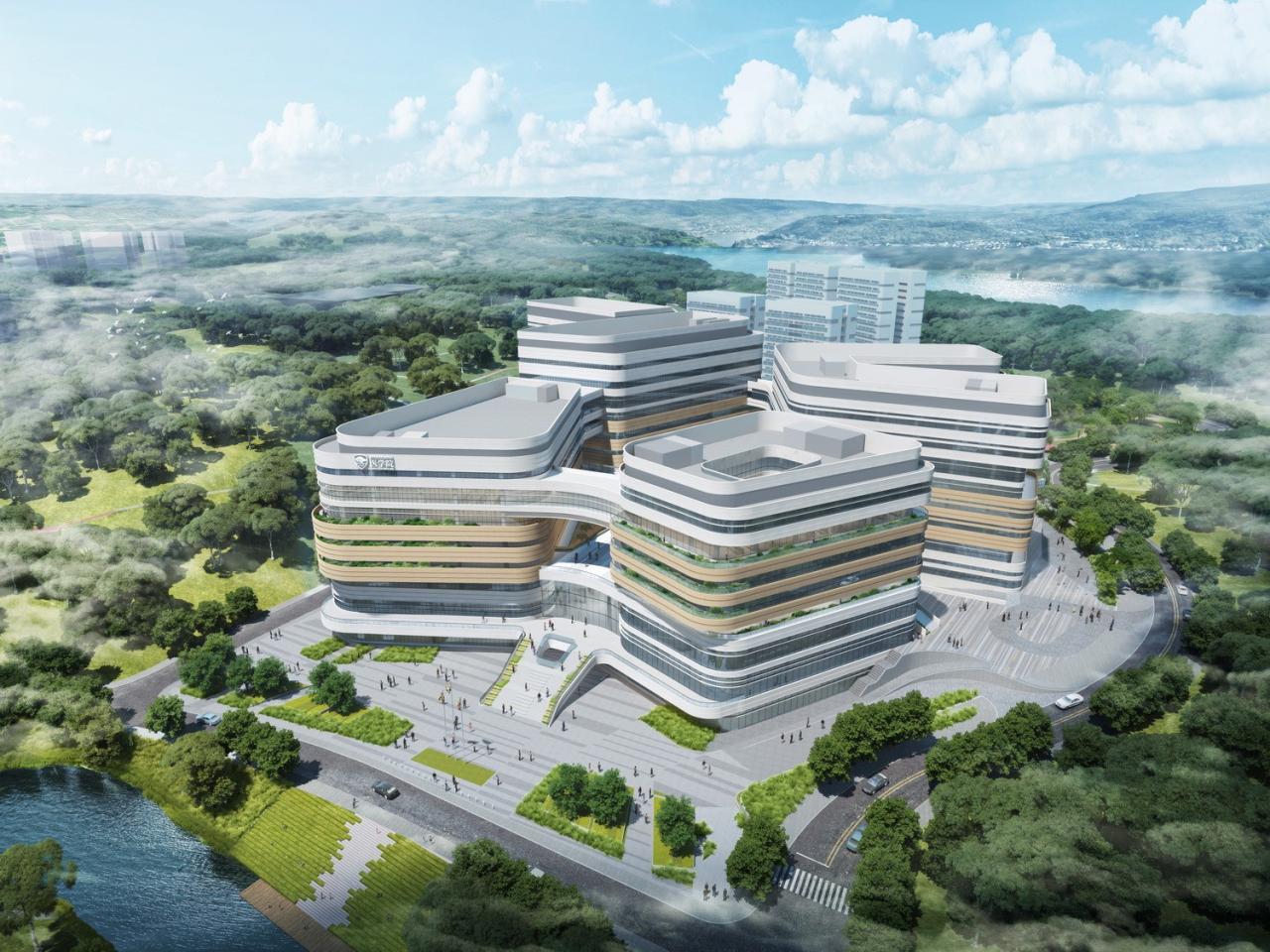 BIM建筑|以山水动脉形塑医校综合体:南方科技大学医学院及 南方科技大学附属医院 / 盖博建筑设计事务所 BIM建筑|以山水动脉形塑医校综合体:南方科技大学医学院及 南方科技大学附属医院 / 盖博建筑设计事务所