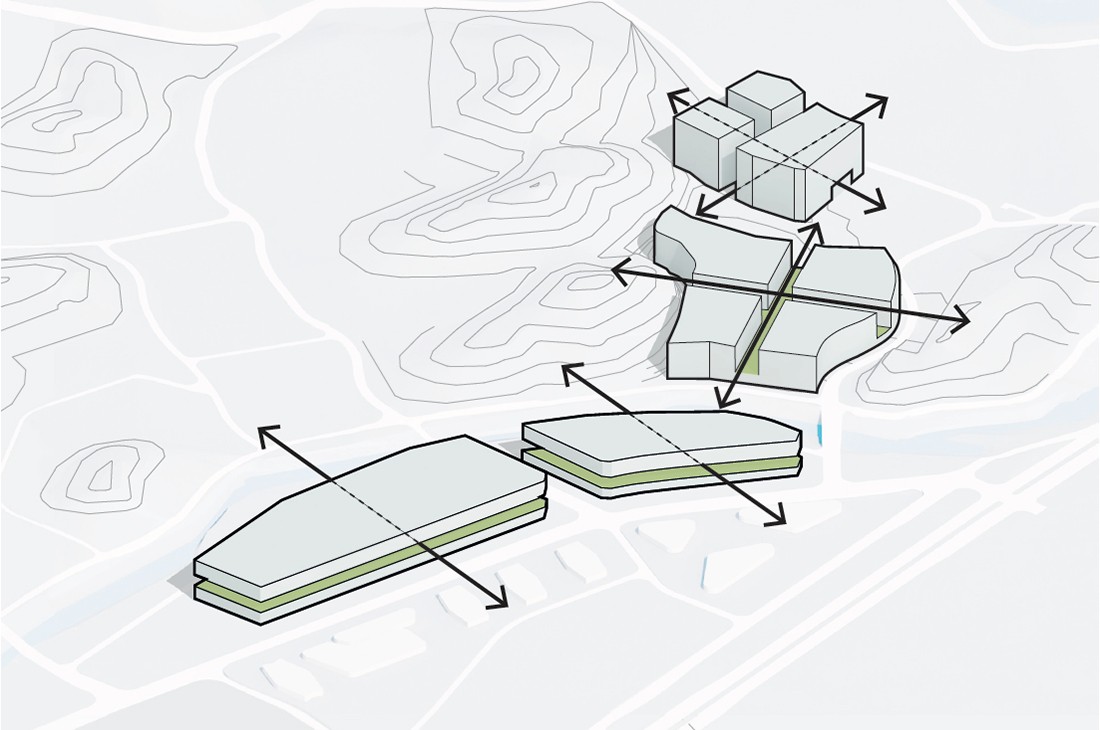 BIM建筑|以山水动脉形塑医校综合体:南方科技大学医学院及 南方科技大学附属医院 / 盖博建筑设计事务所 BIM建筑|以山水动脉形塑医校综合体:南方科技大学医学院及 南方科技大学附属医院 / 盖博建筑设计事务所