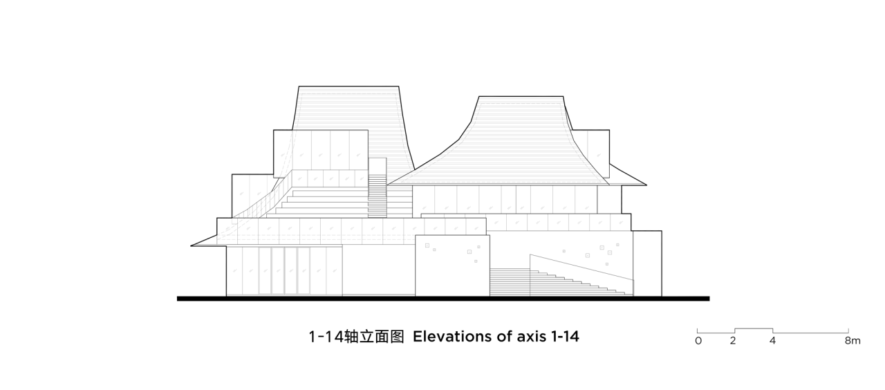 BIM建筑|光的中庭:泊心域社区邻里中心 / 孟凡浩-line+建筑事务所 BIM建筑|光的中庭:泊心域社区邻里中心 / 孟凡浩-line+建筑事务所