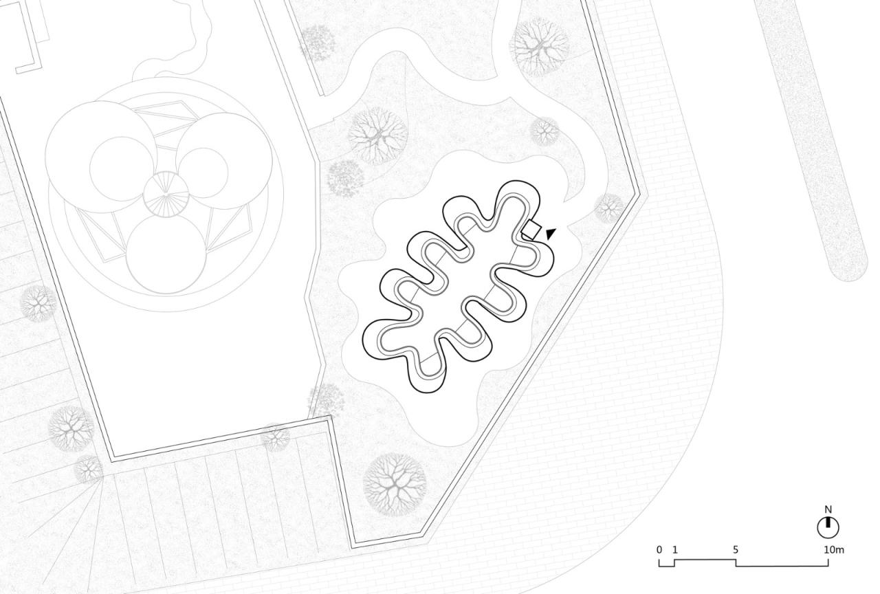BIM建筑|天光洗手堂 / 众建筑 BIM建筑|天光洗手堂 / 众建筑