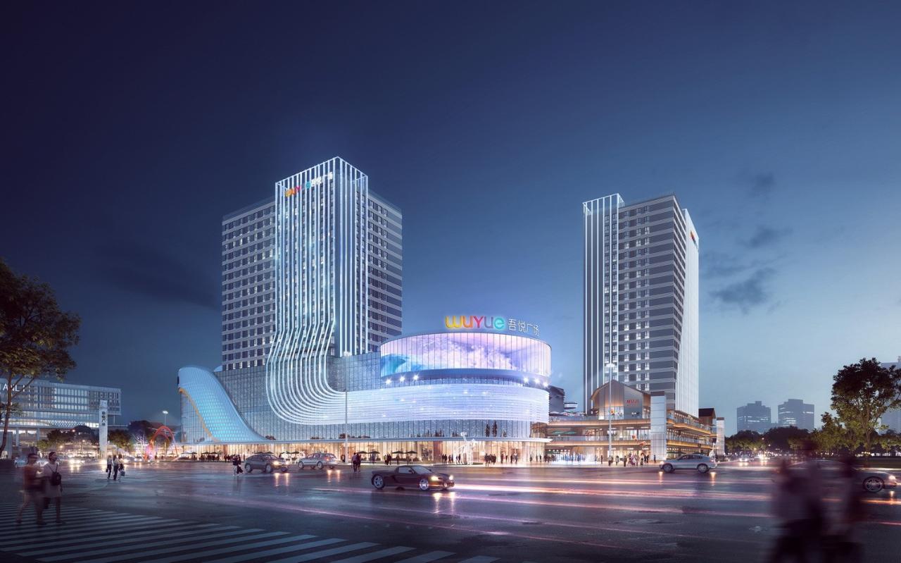 BIM建筑|山水之城·泰汶城市广场 / 简和建筑 BIM建筑|山水之城·泰汶城市广场 / 简和建筑