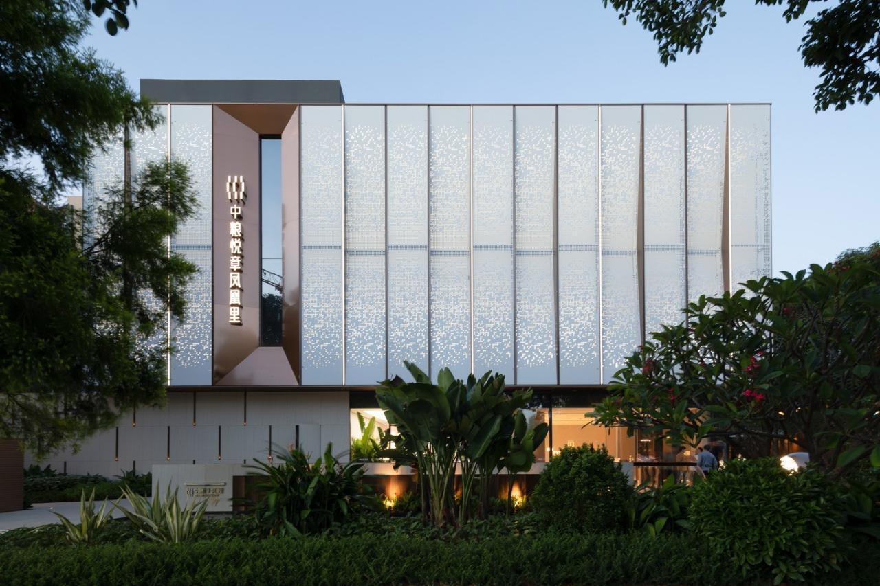 BIM建筑|绿林秘境:深圳中粮悦章凤凰里展示中心 / 柏涛设计 BIM建筑|绿林秘境:深圳中粮悦章凤凰里展示中心 / 柏涛设计