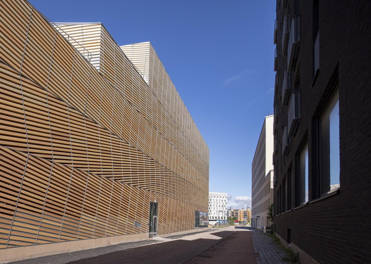 BIM建筑|梯田停车场 Saukonlaituri / ALA Architects BIM建筑|梯田停车场 Saukonlaituri / ALA Architects