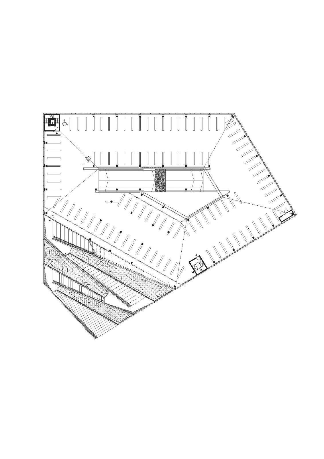 BIM建筑|梯田停车场 Saukonlaituri / ALA Architects BIM建筑|梯田停车场 Saukonlaituri / ALA Architects