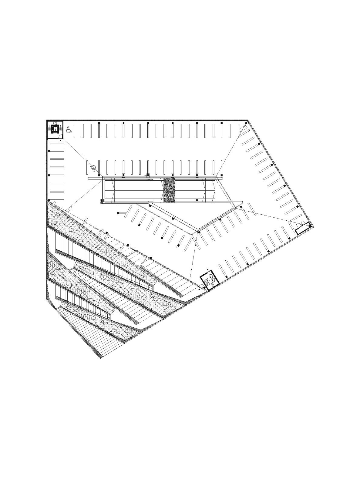 BIM建筑|梯田停车场 Saukonlaituri / ALA Architects BIM建筑|梯田停车场 Saukonlaituri / ALA Architects