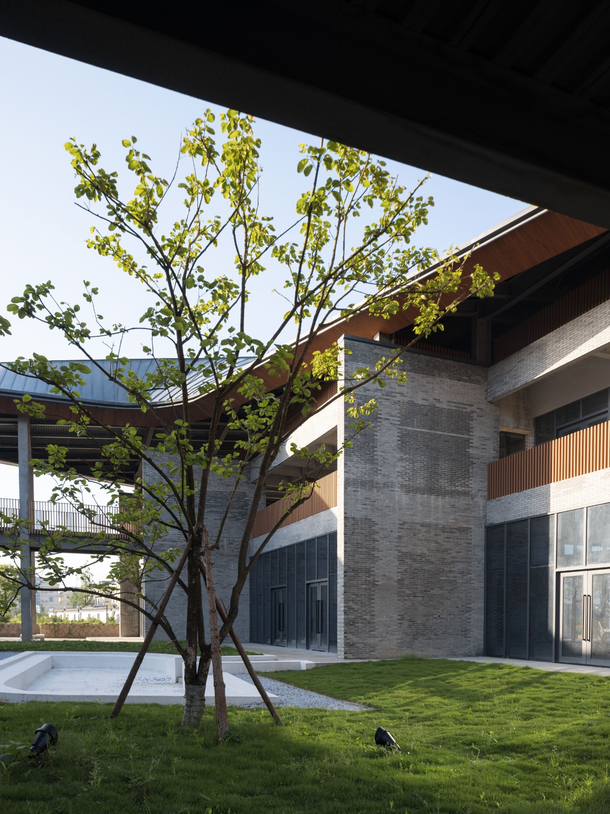BIM建筑|台州路廊驿站 / 园舍建筑景观 BIM建筑|台州路廊驿站 / 园舍建筑景观