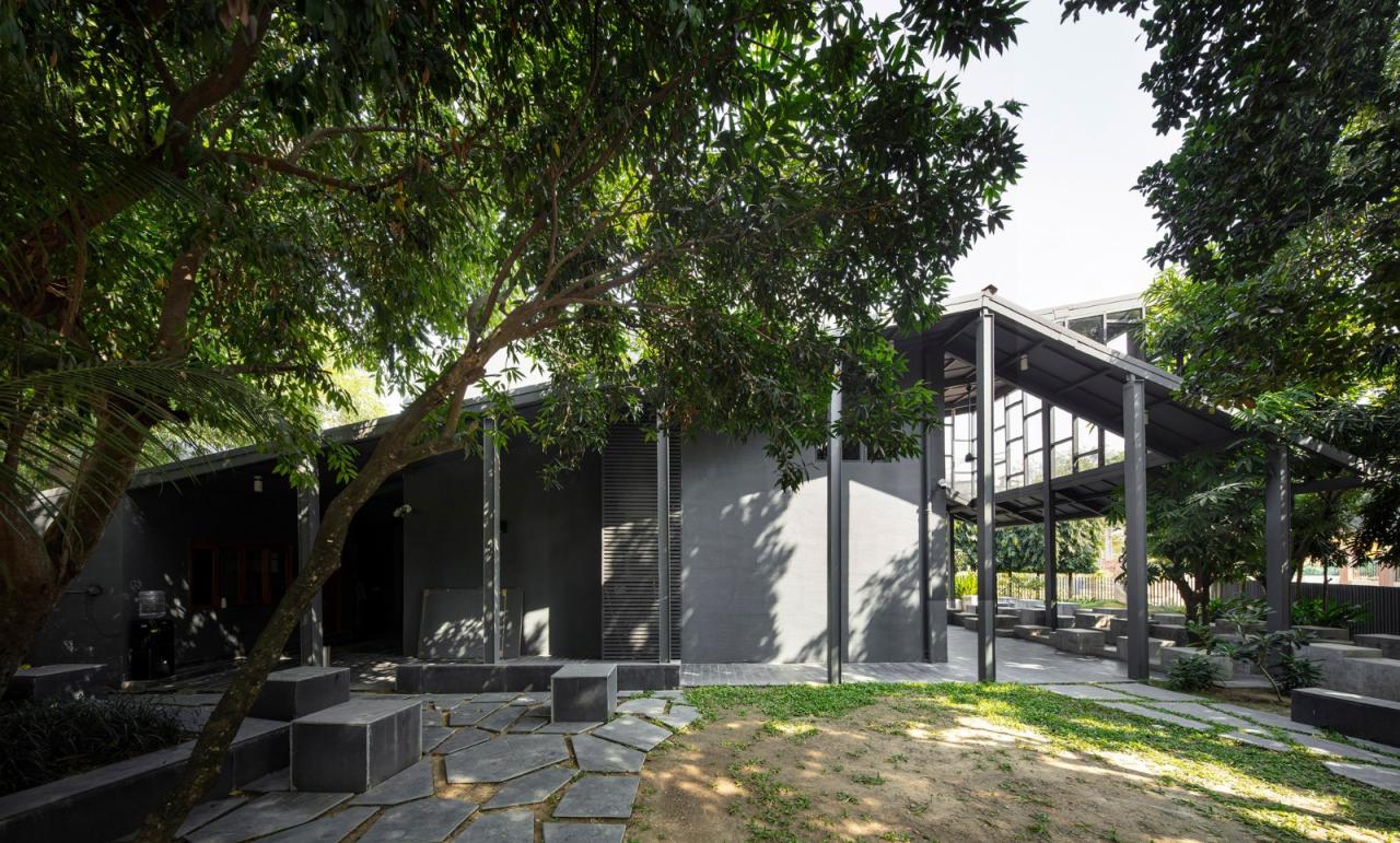 BIM建筑|Arthshila文化中心 – 文化适应及再利用私人基础设施 / Abin Design Studio BIM建筑|Arthshila文化中心 – 文化适应及再利用私人基础设施 / Abin Design Studio