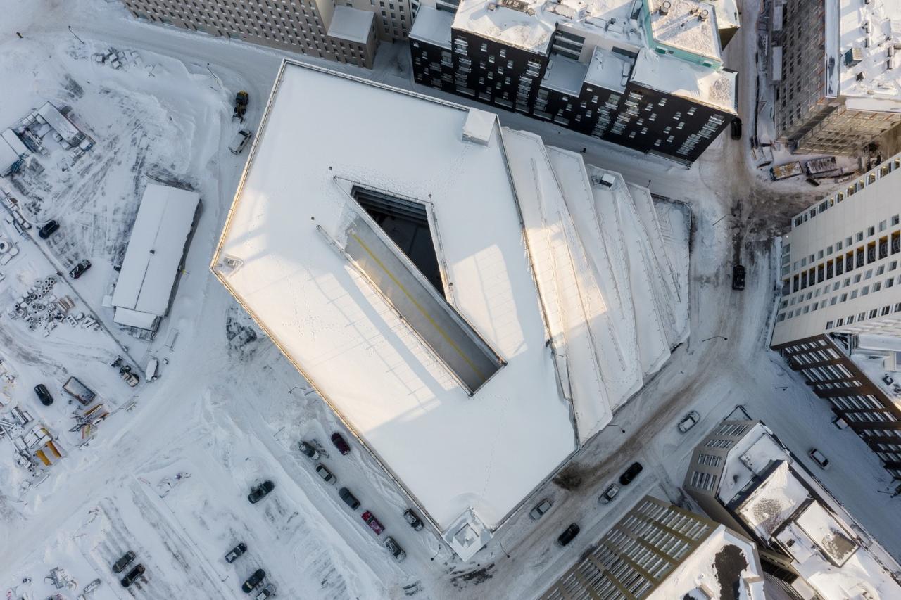 BIM建筑|梯田停车场 Saukonlaituri / ALA Architects BIM建筑|梯田停车场 Saukonlaituri / ALA Architects