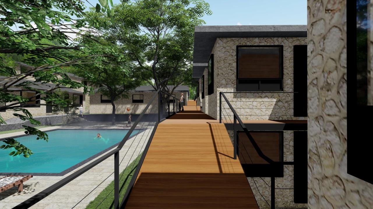 BIM建筑|瀑布下的诗意栖居:尧珈•瀑布村 /上海尧舜建筑设计有限公司 BIM建筑|瀑布下的诗意栖居:尧珈•瀑布村 /上海尧舜建筑设计有限公司