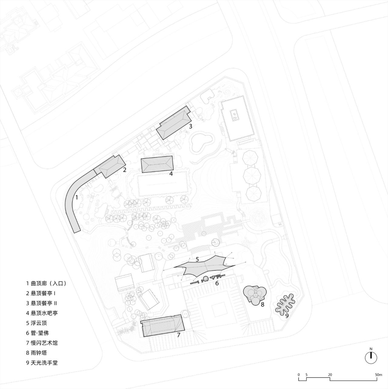 BIM建筑|天光洗手堂 / 众建筑 BIM建筑|天光洗手堂 / 众建筑