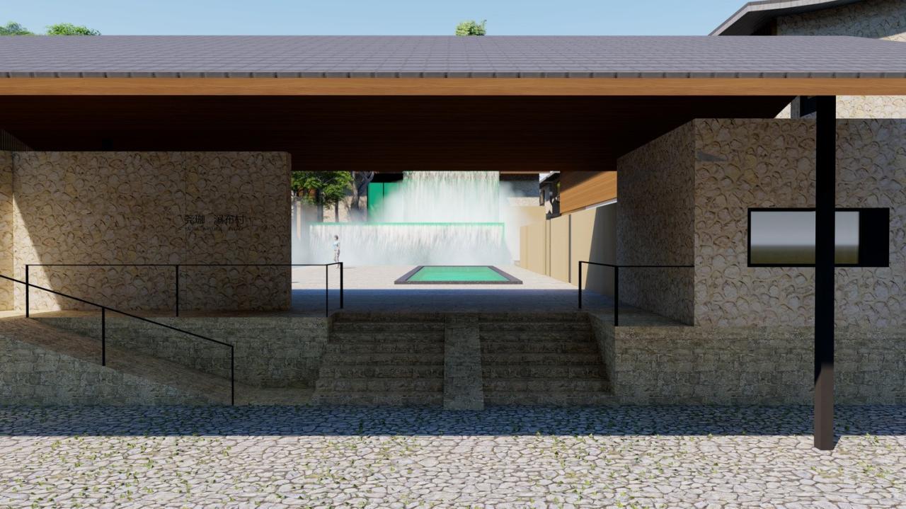 BIM建筑|瀑布下的诗意栖居:尧珈•瀑布村 /上海尧舜建筑设计有限公司 BIM建筑|瀑布下的诗意栖居:尧珈•瀑布村 /上海尧舜建筑设计有限公司