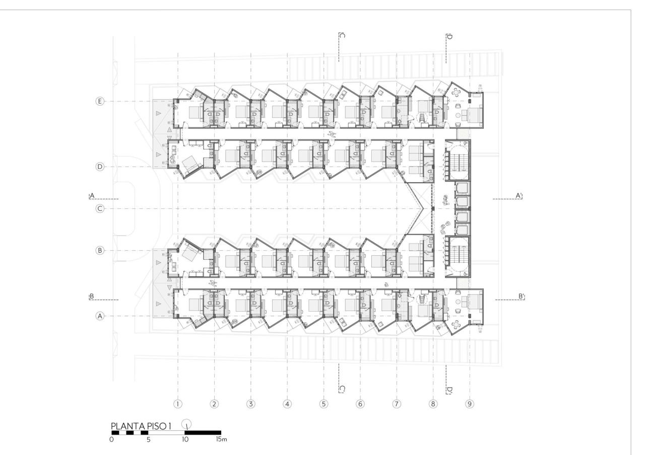 BIM建筑|BA’RA 酒店 / Plan:b arquitectos BIM建筑|BA’RA 酒店 / Plan:b arquitectos