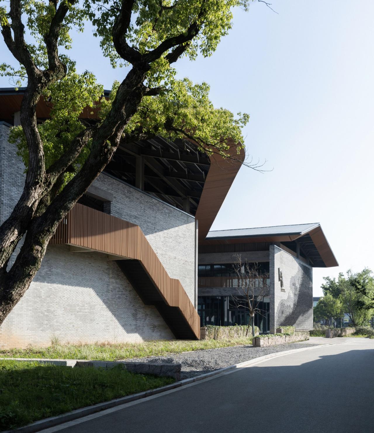 BIM建筑|台州路廊驿站 / 园舍建筑景观 BIM建筑|台州路廊驿站 / 园舍建筑景观