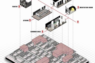 BIM建筑|内向理疗SPA,沈阳 / 素造建筑-BIM建筑网