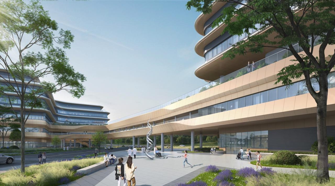 BIM建筑|以山水动脉形塑医校综合体:南方科技大学医学院及 南方科技大学附属医院 / 盖博建筑设计事务所 BIM建筑|以山水动脉形塑医校综合体:南方科技大学医学院及 南方科技大学附属医院 / 盖博建筑设计事务所