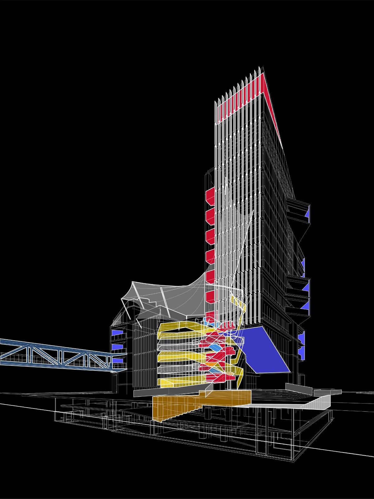 BIM建筑|楼梯漫步,圣地亚哥大学商业与经济学院 FAE / Marsino Arquitectura BIM建筑|楼梯漫步,圣地亚哥大学商业与经济学院 FAE / Marsino Arquitectura