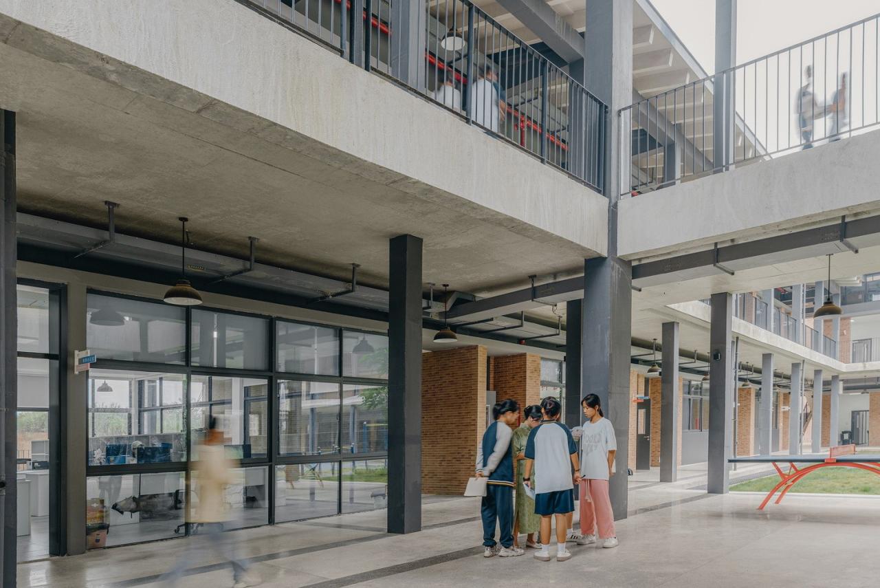 BIM建筑|乐知学校 / 大料建筑 BIM建筑|乐知学校 / 大料建筑