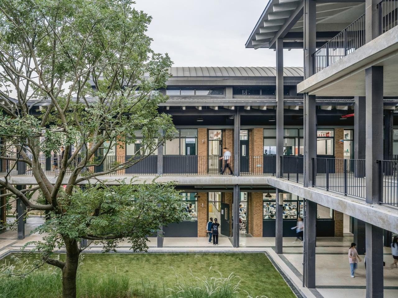 BIM建筑|乐知学校 / 大料建筑 BIM建筑|乐知学校 / 大料建筑