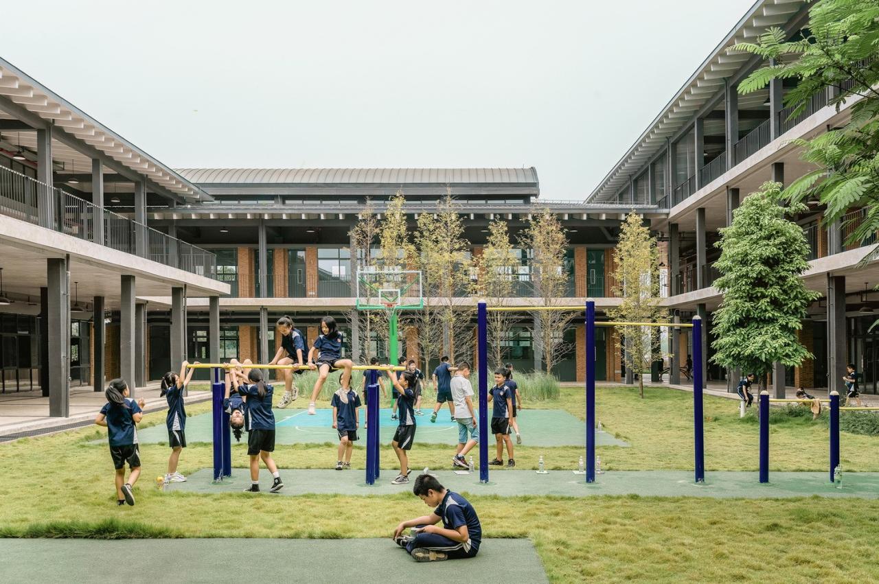 BIM建筑|乐知学校 / 大料建筑 BIM建筑|乐知学校 / 大料建筑
