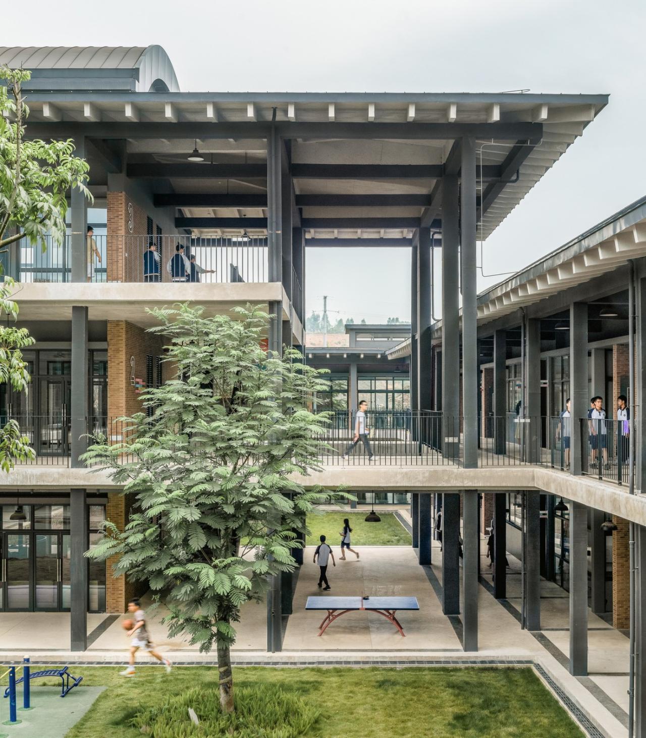 BIM建筑|乐知学校 / 大料建筑 BIM建筑|乐知学校 / 大料建筑